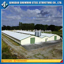 Stahl-Struktur Geflügel-Haus-Schuppen-Huhn-Bauernhof-Gebäude von China